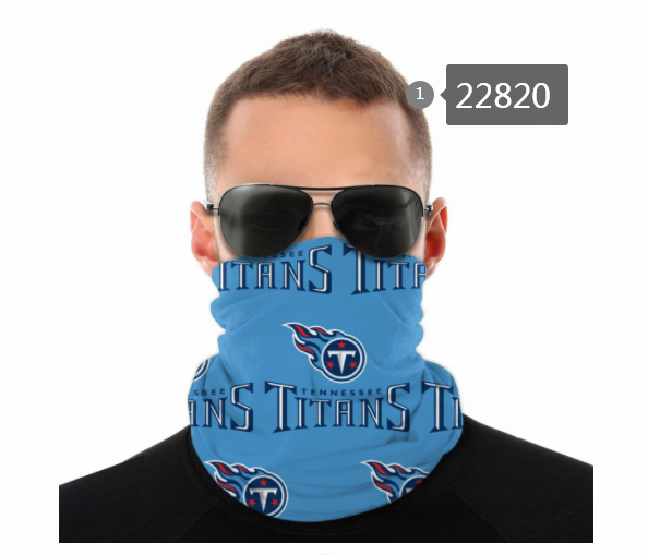 2021 NFL Tennessee Titans 105 Dust mask with filter